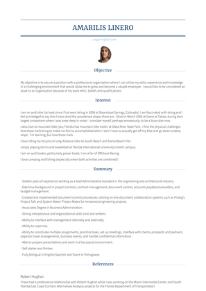 Project Administrator Resume Sample and Template