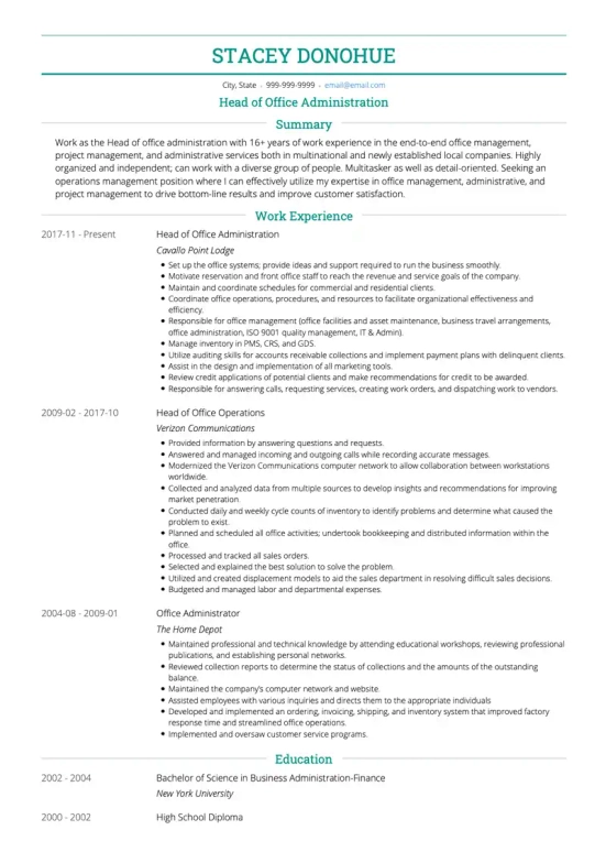 purchasing resume skills examples