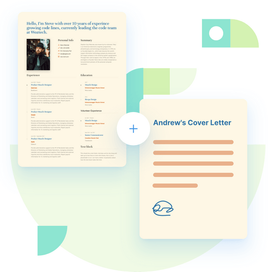 Bravo resume and cover letter template