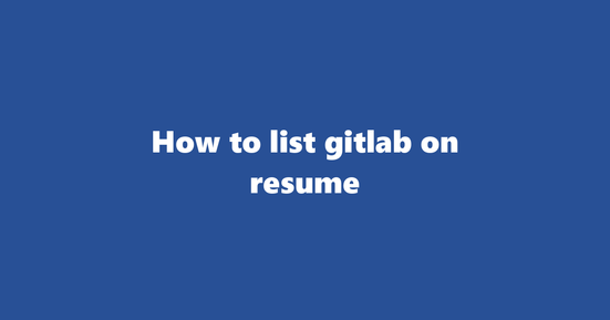 gitlab on resume banner image