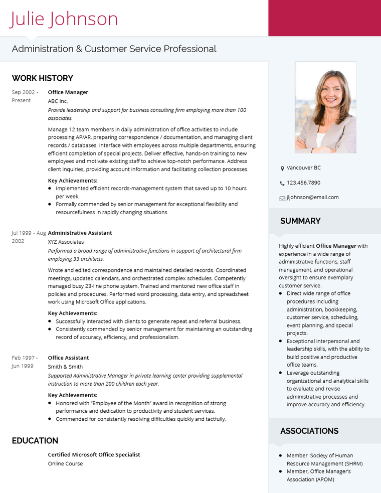 Modern CV Template