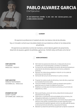 Chef Resume Sample and Template