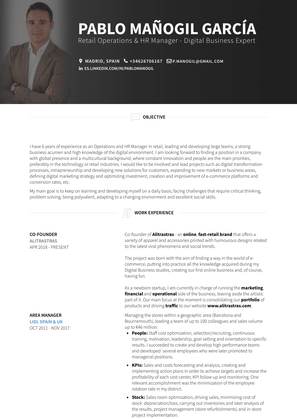 District Sales Manager Resume Sample and Template