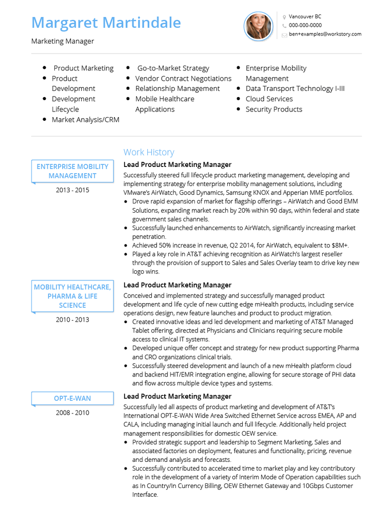 Resume Template - Clair