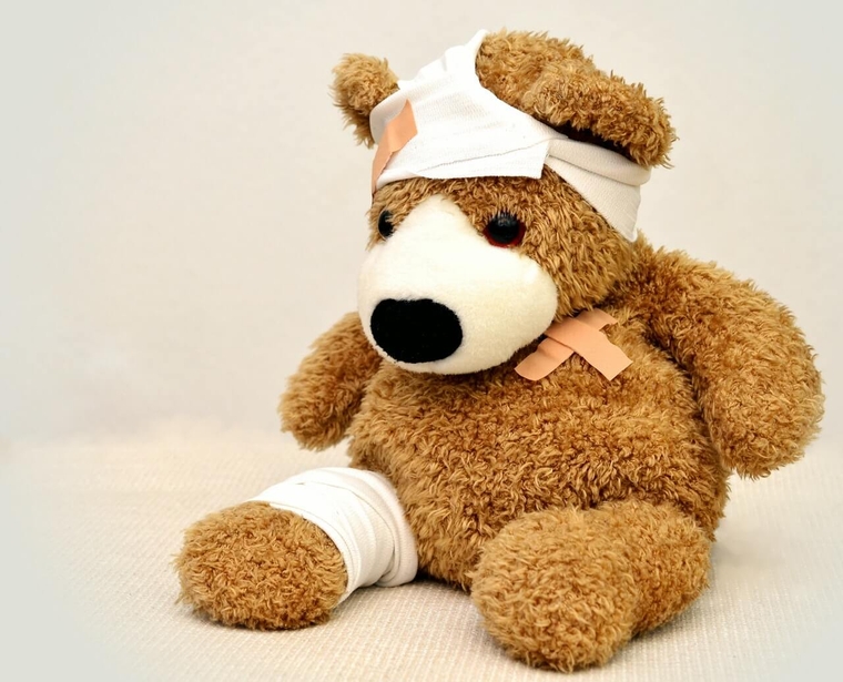Return to work after an injury: Teddy bear