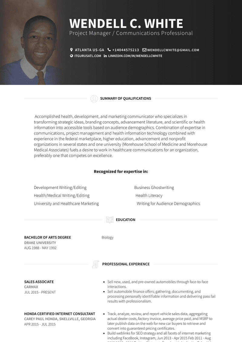 Sales Associate Resume Sample and Template