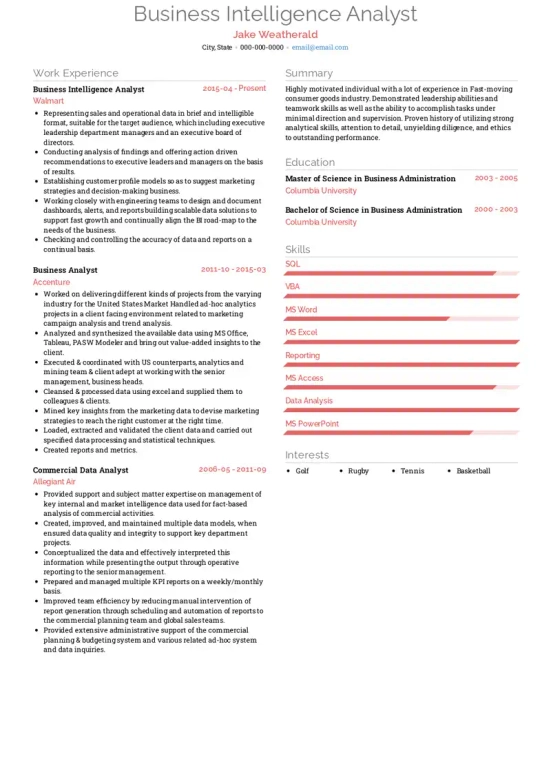 data management resume skills