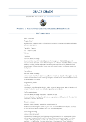Retail Associate Resume Sample and Template