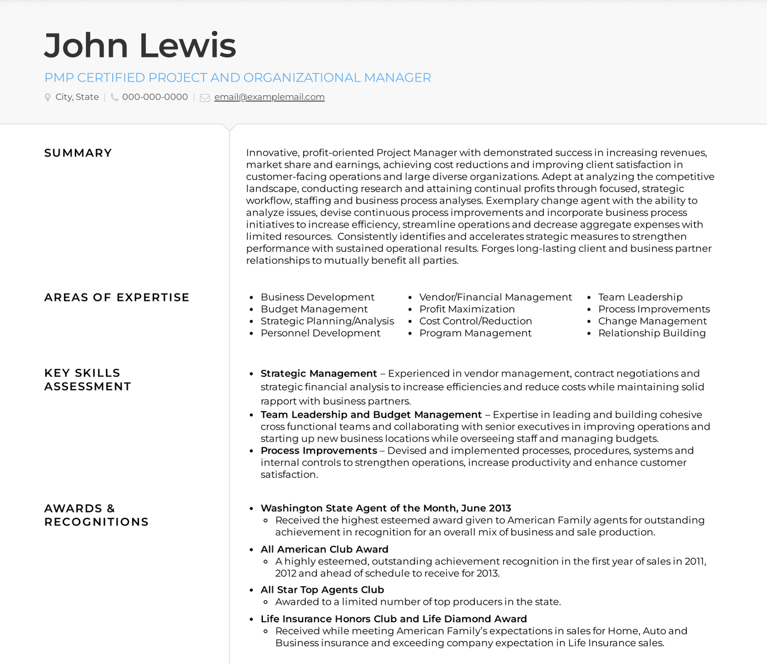 resume format for new zealand
