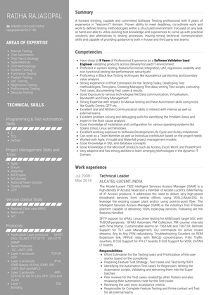 Technical Leader Resume Sample and Template