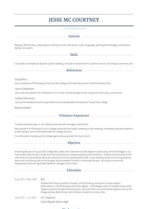 Corrections Officer Resume Sample and Template