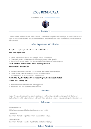 Tour Guide Resume Sample and Template