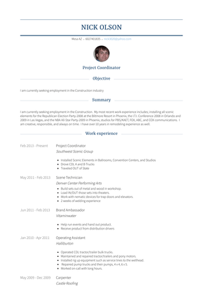 Brand Ambassador Resume Sample and Template