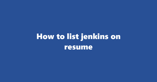 jenkins on resume banner image