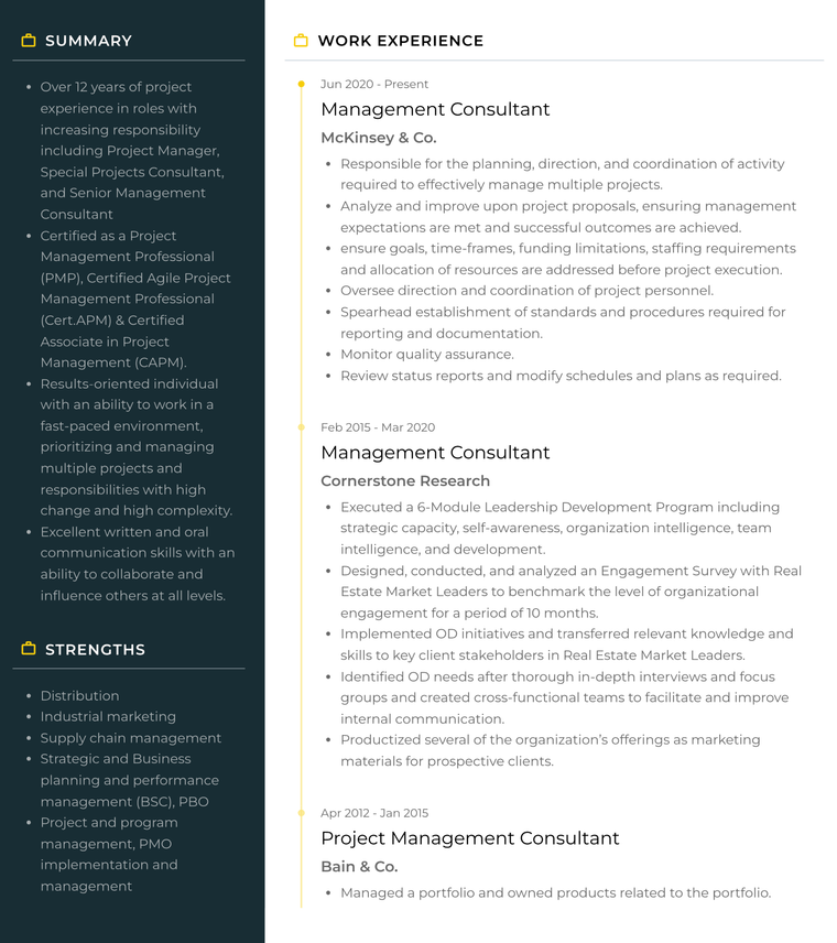 Denali openoffice resume template