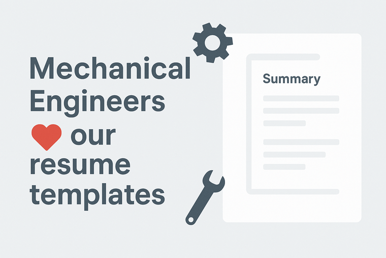 mechanical engineering resume creator