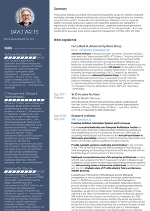 Consultant Iii, Advanced Systems Group Resume Sample and Template