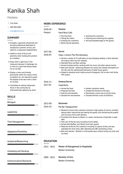 Executive Resume Template and Example - Corporate by VisualCV	