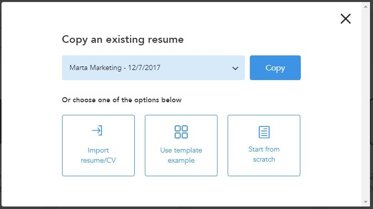 1-create a resume
