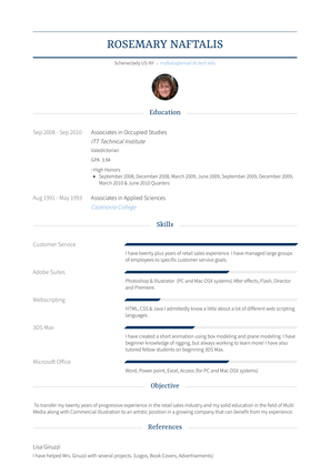 Tutor / Teacher's Assistant Resume Sample and Template