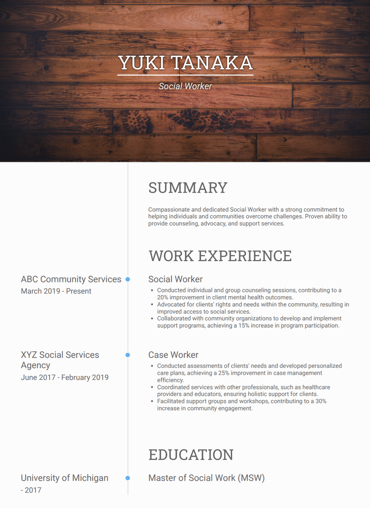 Google Docs CV Template - Onyx