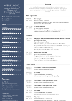 Landscaper Resume Sample and Template