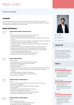 Personable Resume Template and Example - Modern by VisualCV	