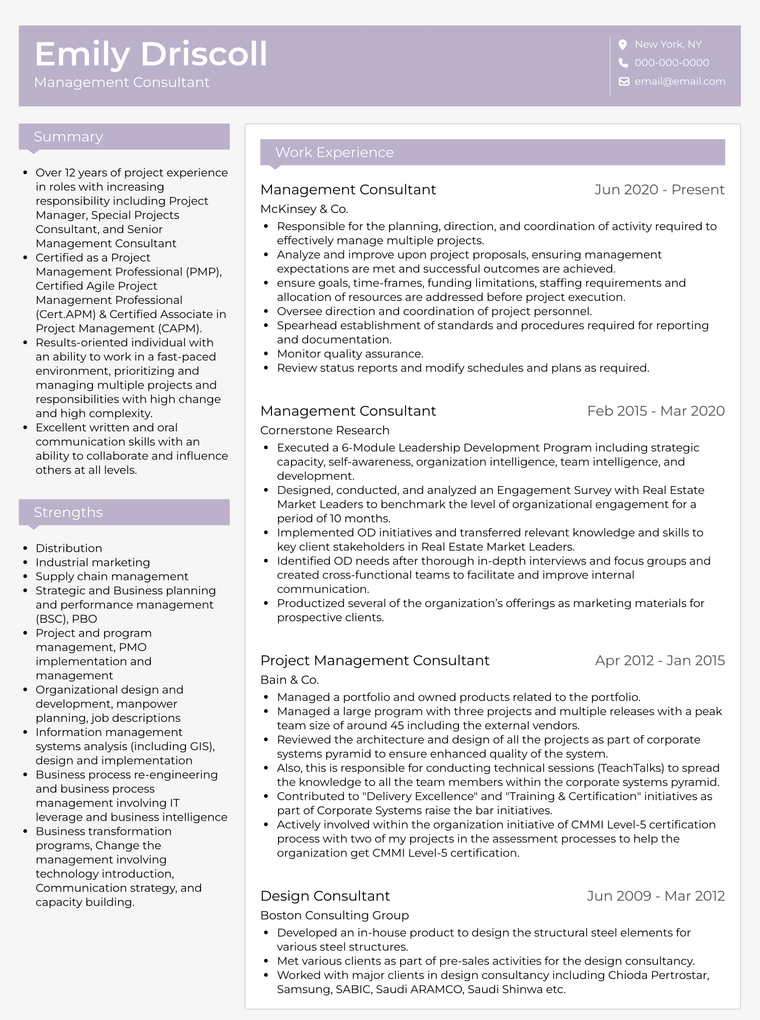 Oak openoffice resume template example