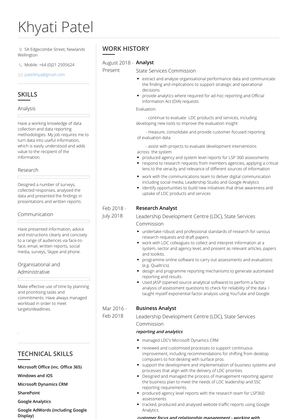 Marketing And Internship Coordinator Resume Sample and Template