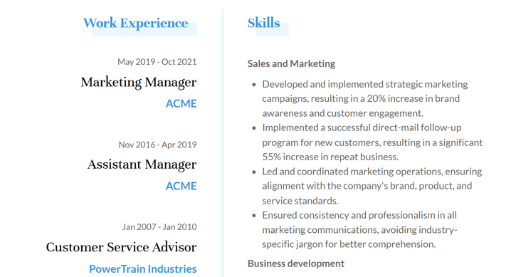 How to write a Hybrid Resume (with instructions, tips, and examples)