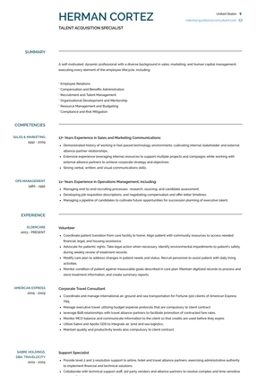 Geriatric Care Advocate / Trustee Resume Sample and Template