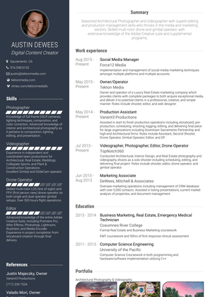 Social Media Manager Resume Sample and Template