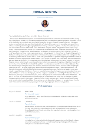 News Editor Resume Sample and Template