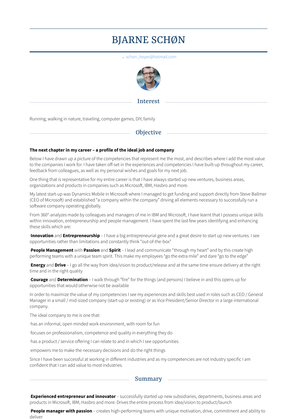 Product Unit Manager   Dynamics Mobile Resume Sample and Template