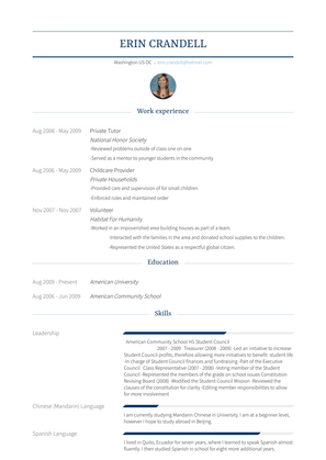 Childcare Provider Resume Sample and Template
