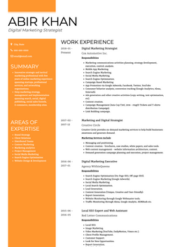 Combination Resume Template and Example - Gallant by VisualCV	