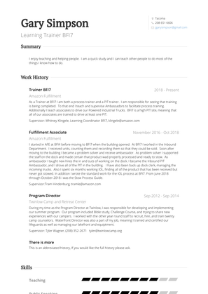 Program Director Resume Sample and Template