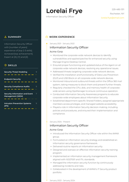 Isso Example Resumes Information Security Officer Resume Examples and Templates