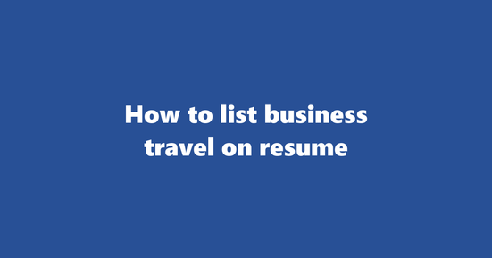 travel nurse on resume banner image