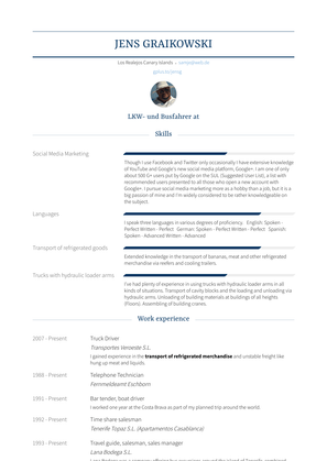 Truck Driver Resume Sample and Template