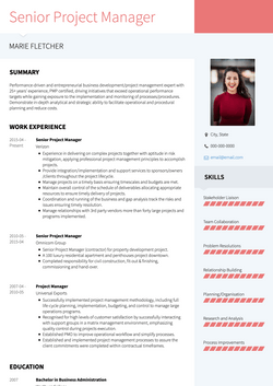 Personable CV Template and Example - Modern by VisualCV	
