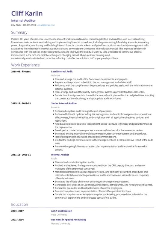 risk management resume skills