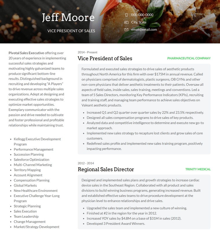 Write Perfect Ireland CV 10 Irish Resume Examples Templates 