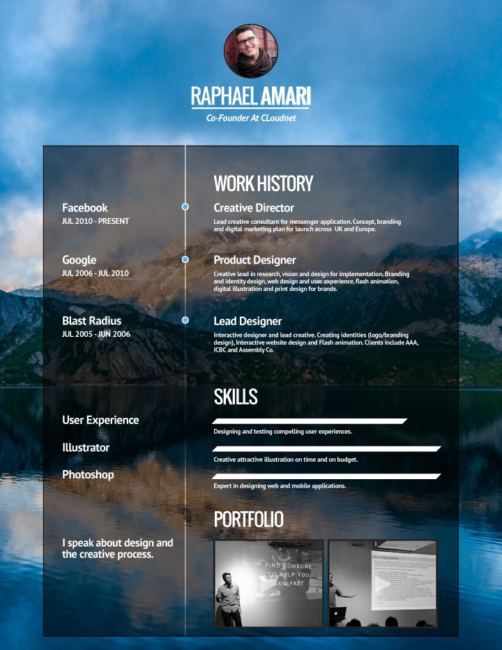 Resume Template - Verge