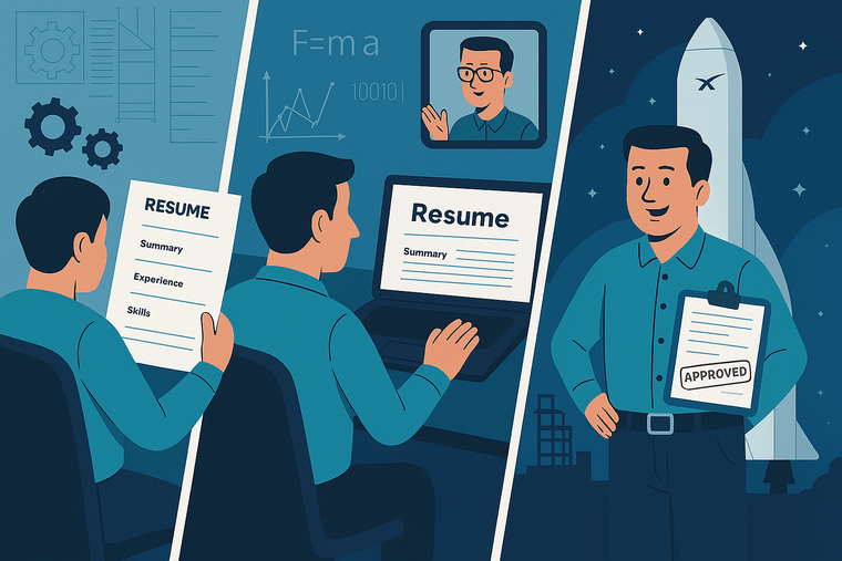 spacex resume creator