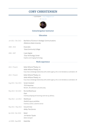 Detailer Resume Sample and Template