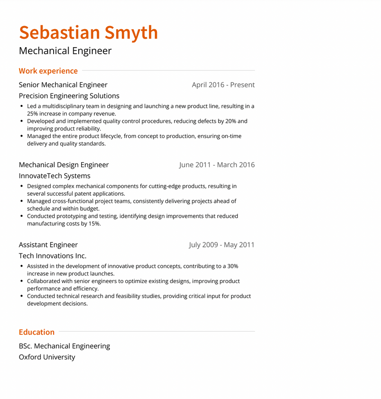 Slate Minimalist Colorful Resume Template
