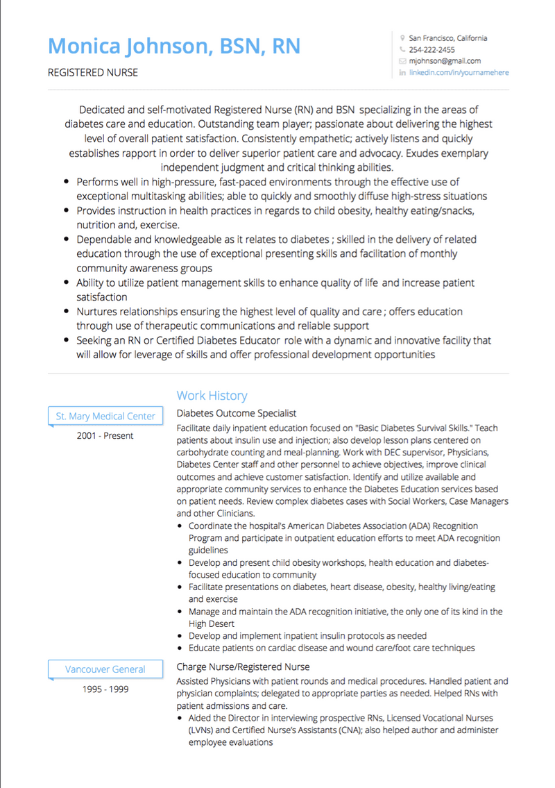 Exemplo e modelo de null CV