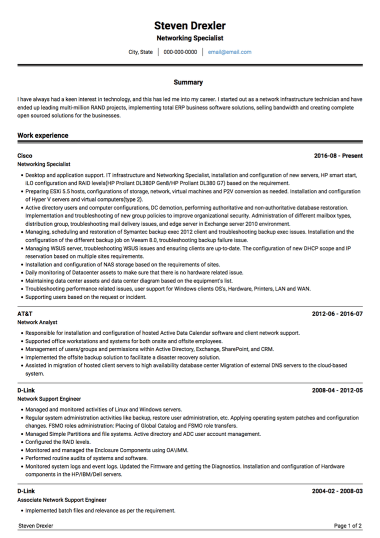 ATS Resume Template