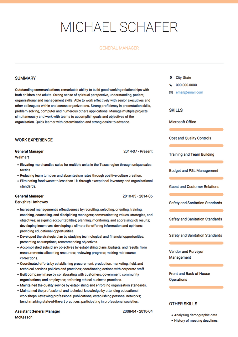 Chloe Resume Template